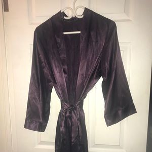 Women’s Deep Eggplant Robe